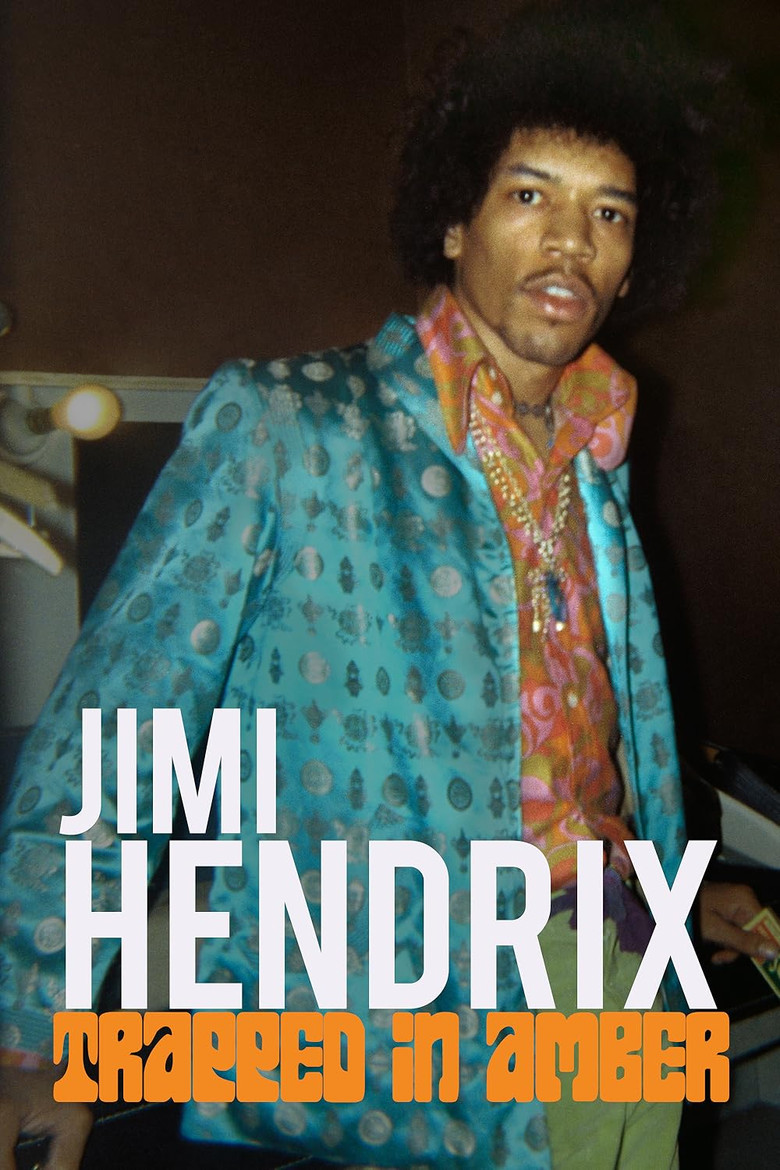 Jimi Hendrix: Trapped in Amber poster background