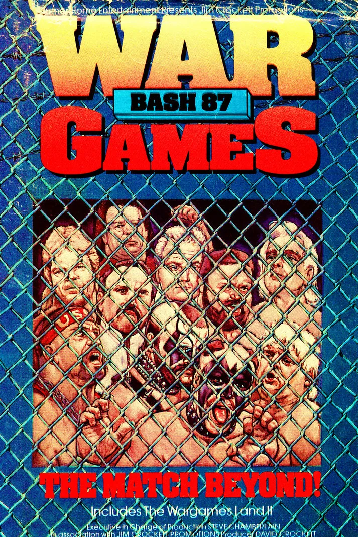 NWA The Great American Bash '87: War Games poster background