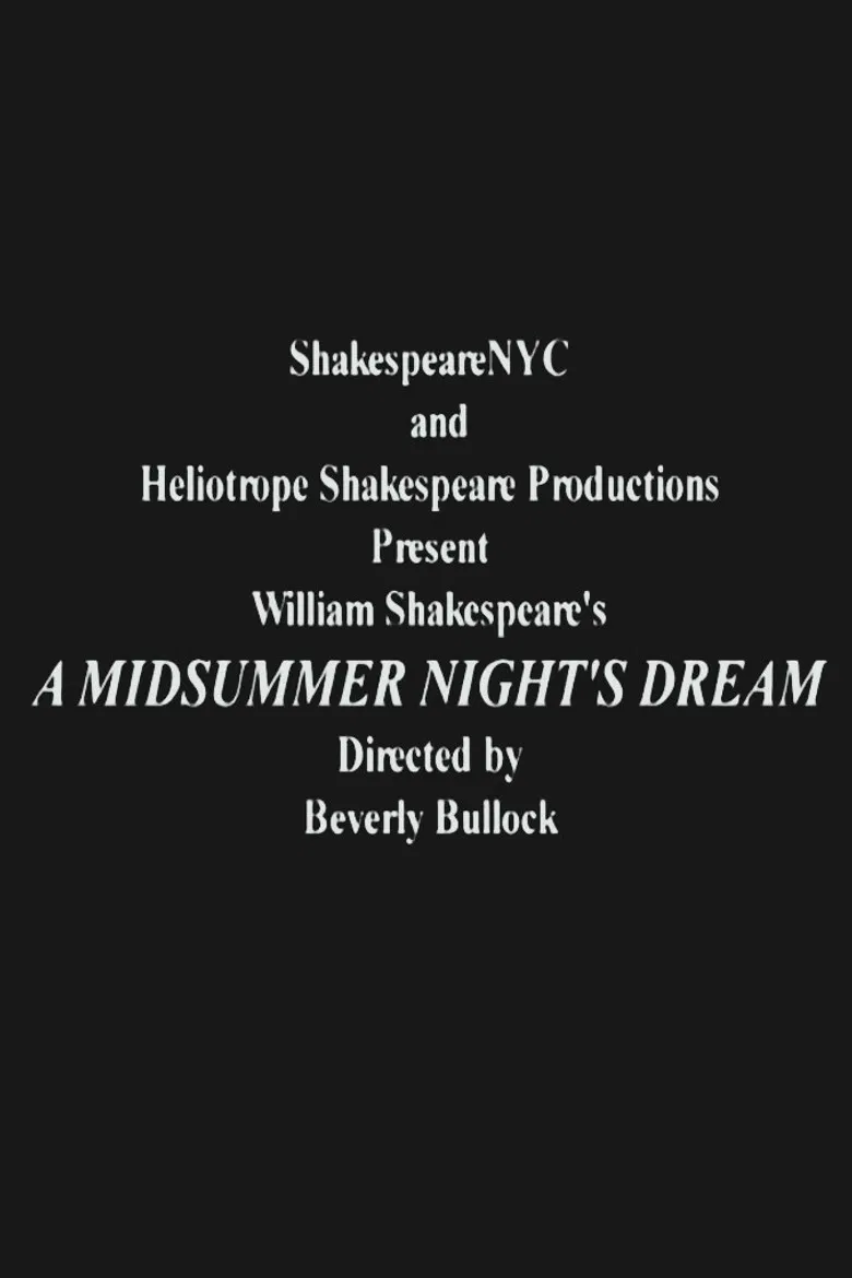 A Midsummer Night's Dream poster background