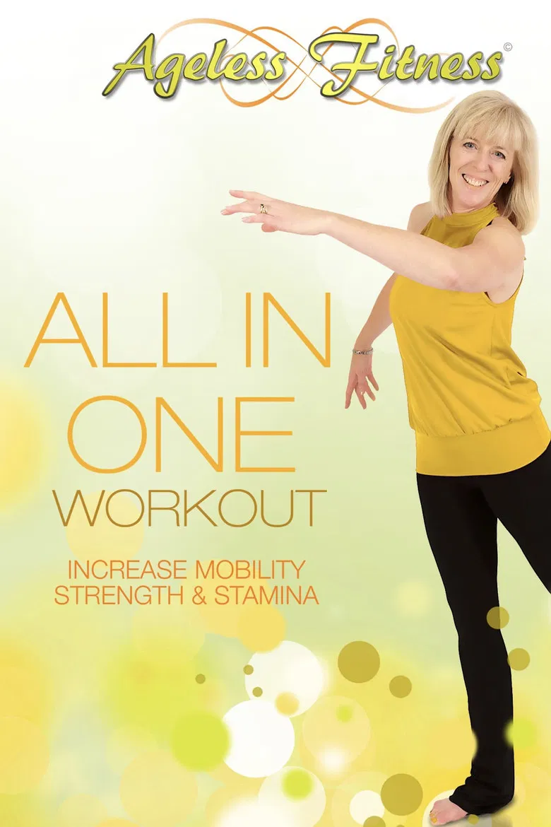 Ageless Fitness - All in One Workout: Increase Mobility, Strength & Stamina poster background