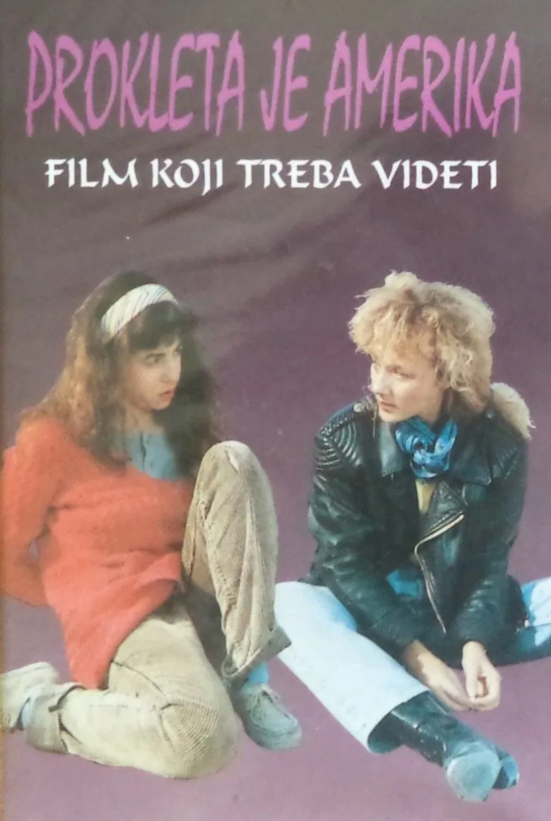 Be Damned, America poster background