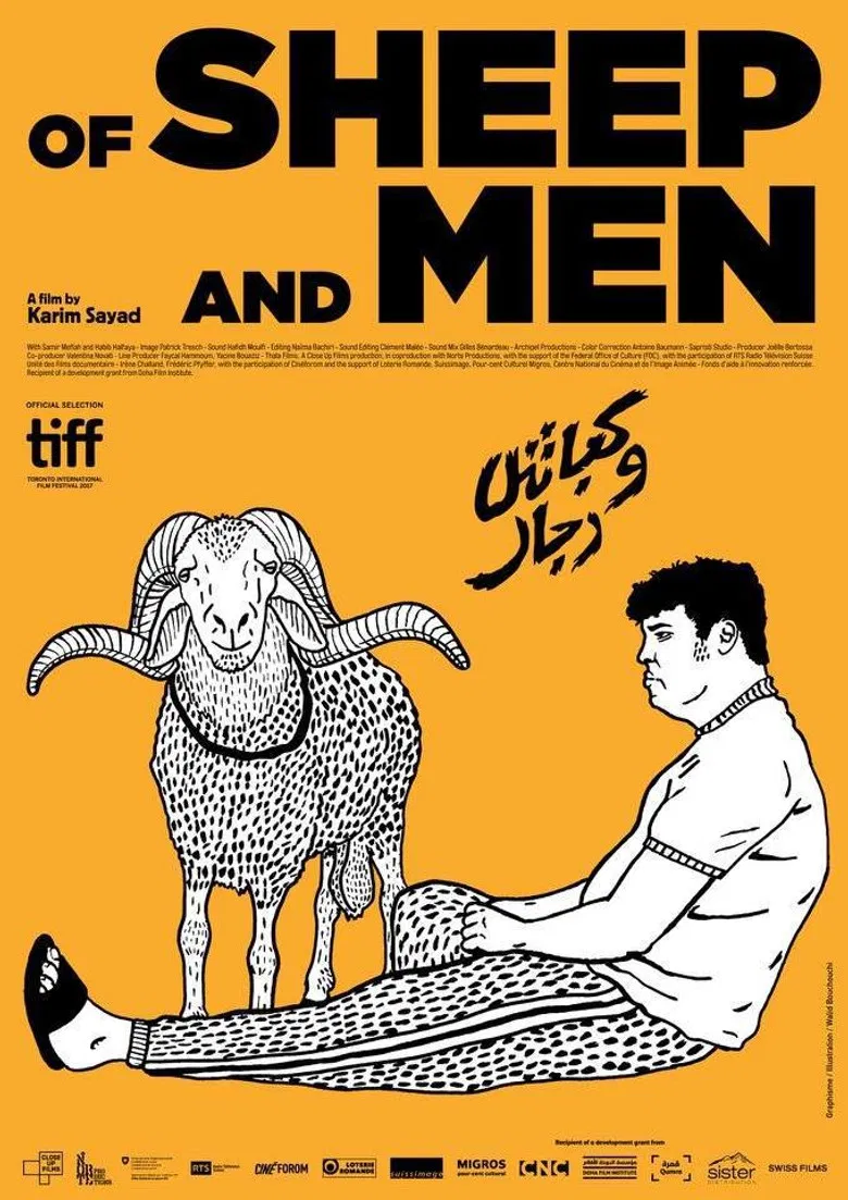 Of Sheep and Men poster background