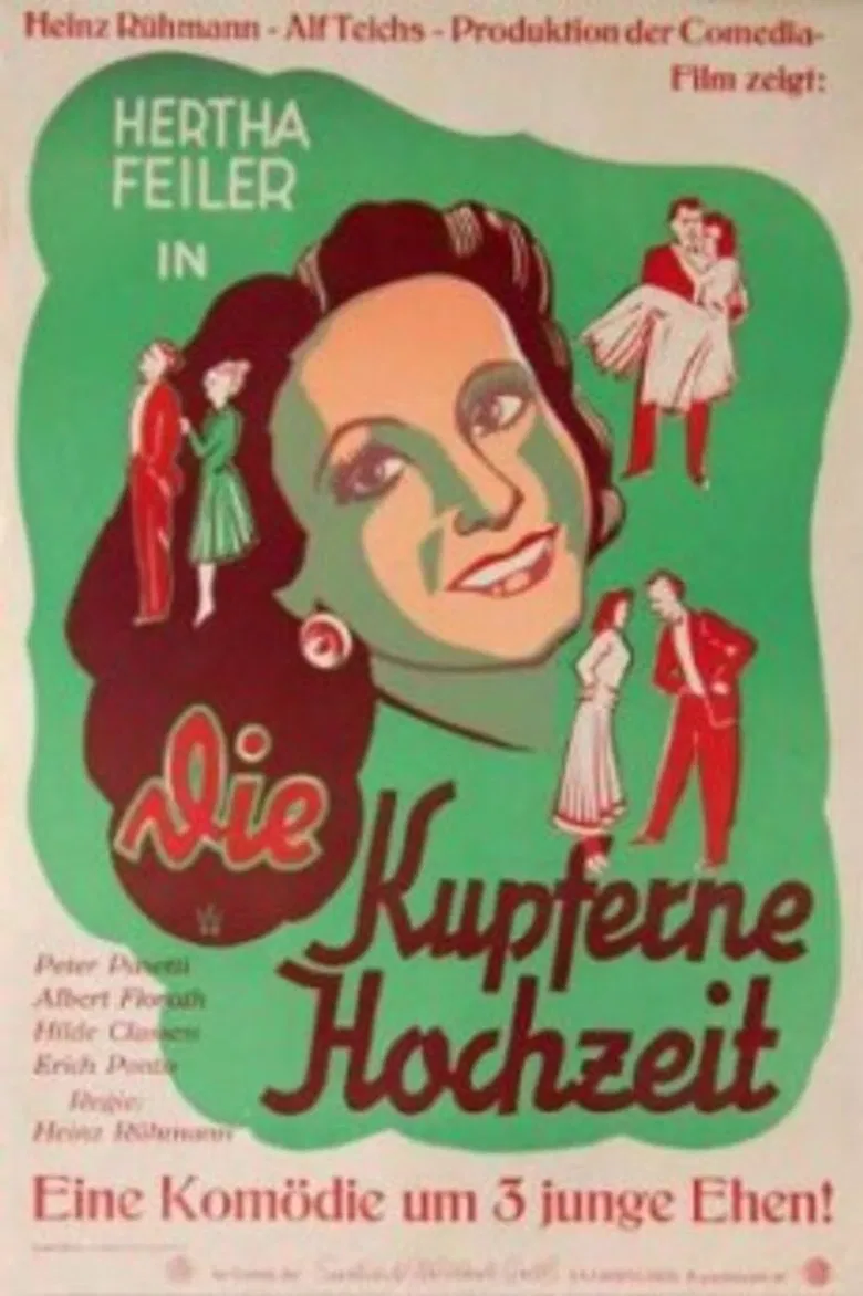 Die kupferne Hochzeit poster background