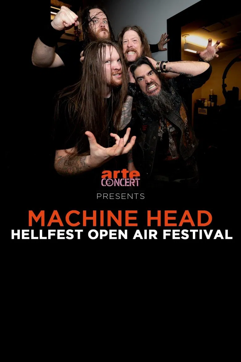 Machine Head - Hellfest 2024 poster background