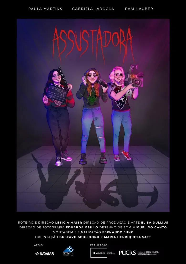 Assustadora poster background