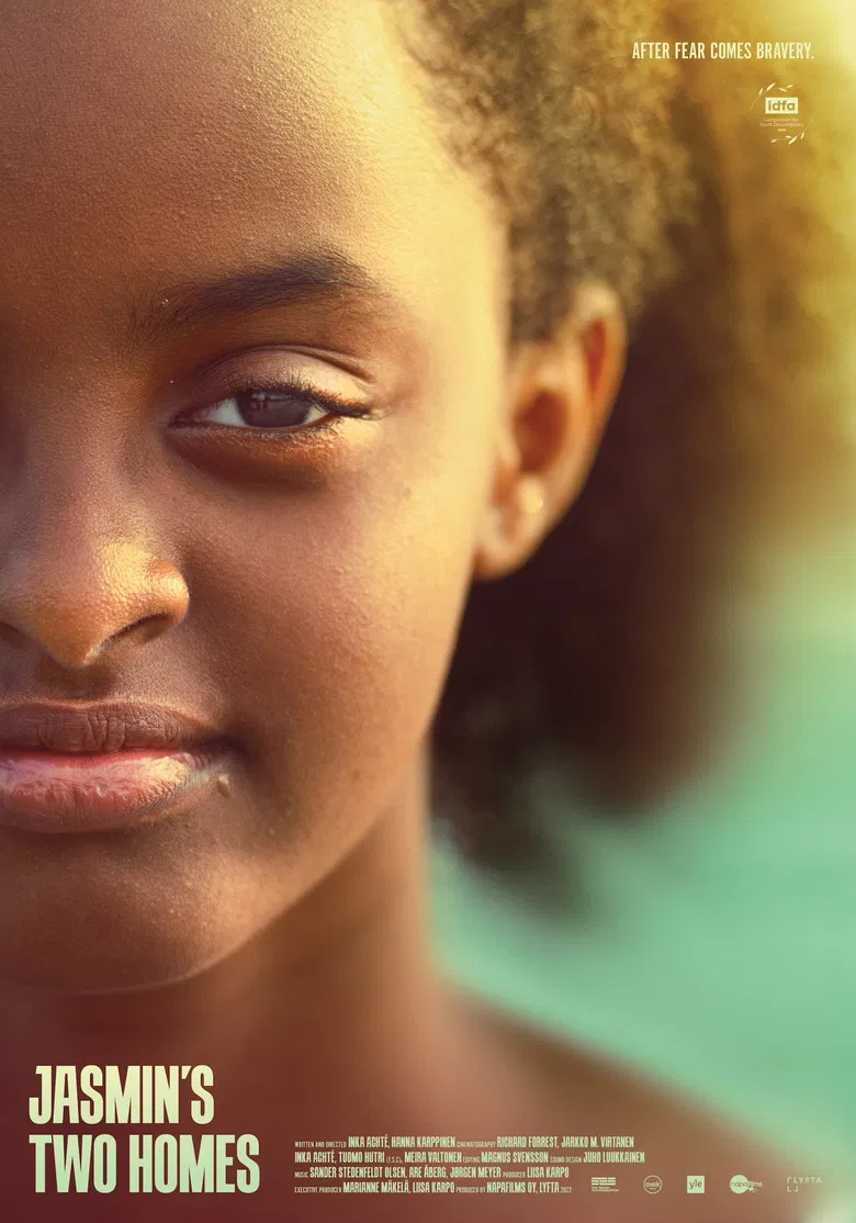 Jasmin’s Two Homes poster background