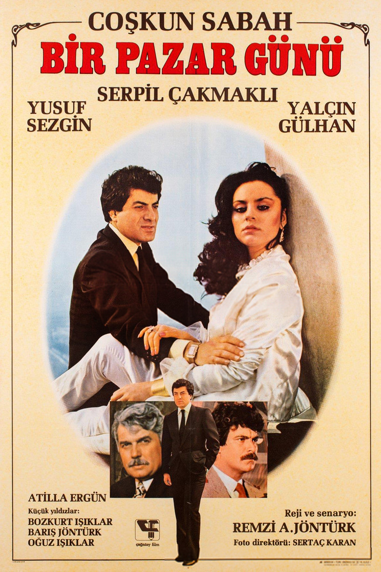 Bir Pazar Günü poster background