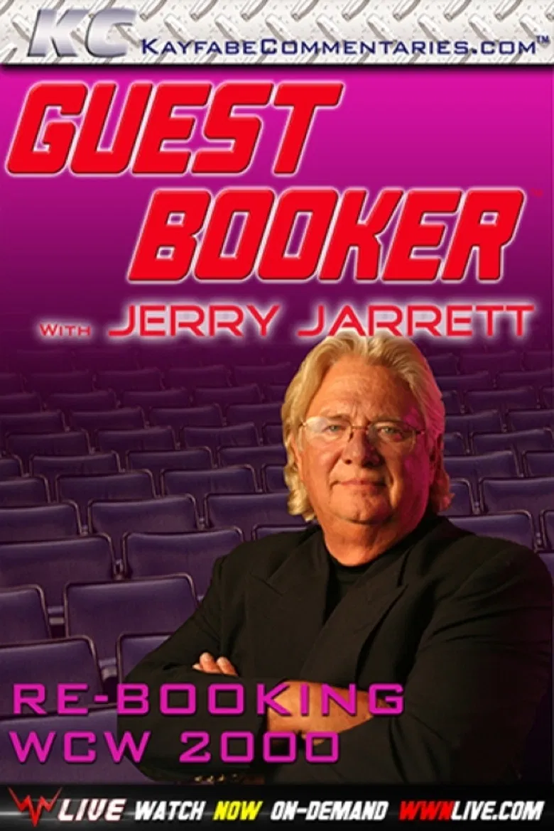 Guest Booker with Jerry Jarrett poster background