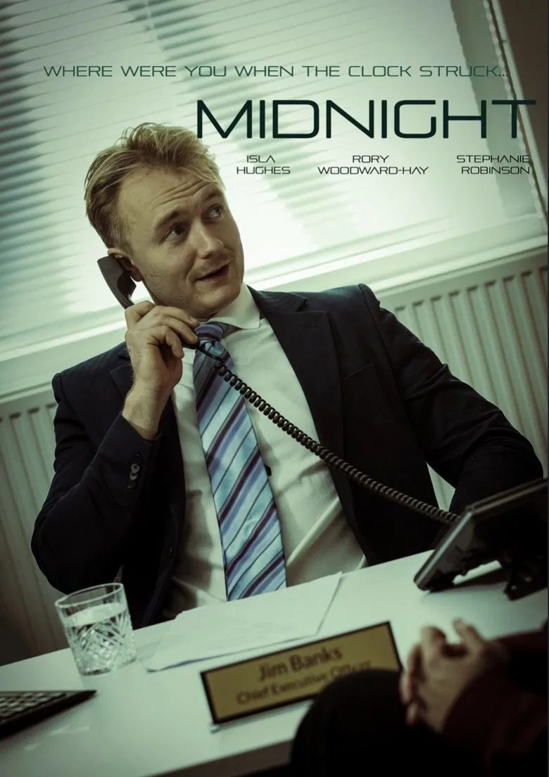 Midnight poster background