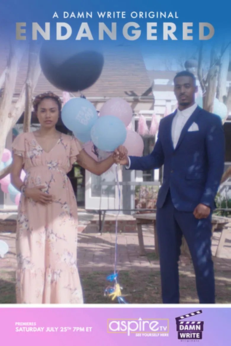 Endangered poster background