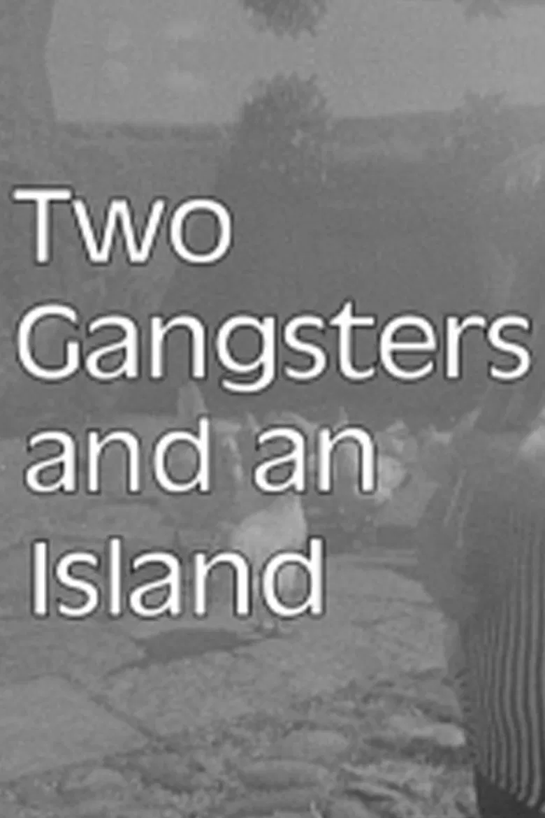 Two Gangsters and an Island poster background