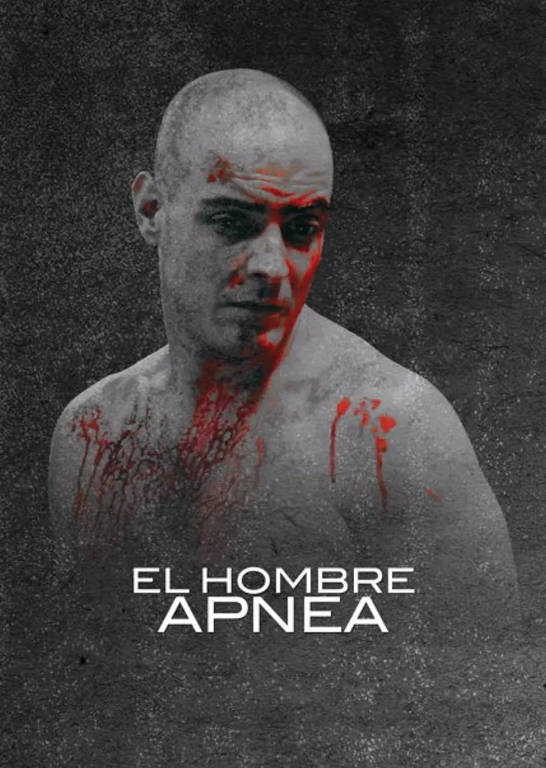 El hombre apnea poster background