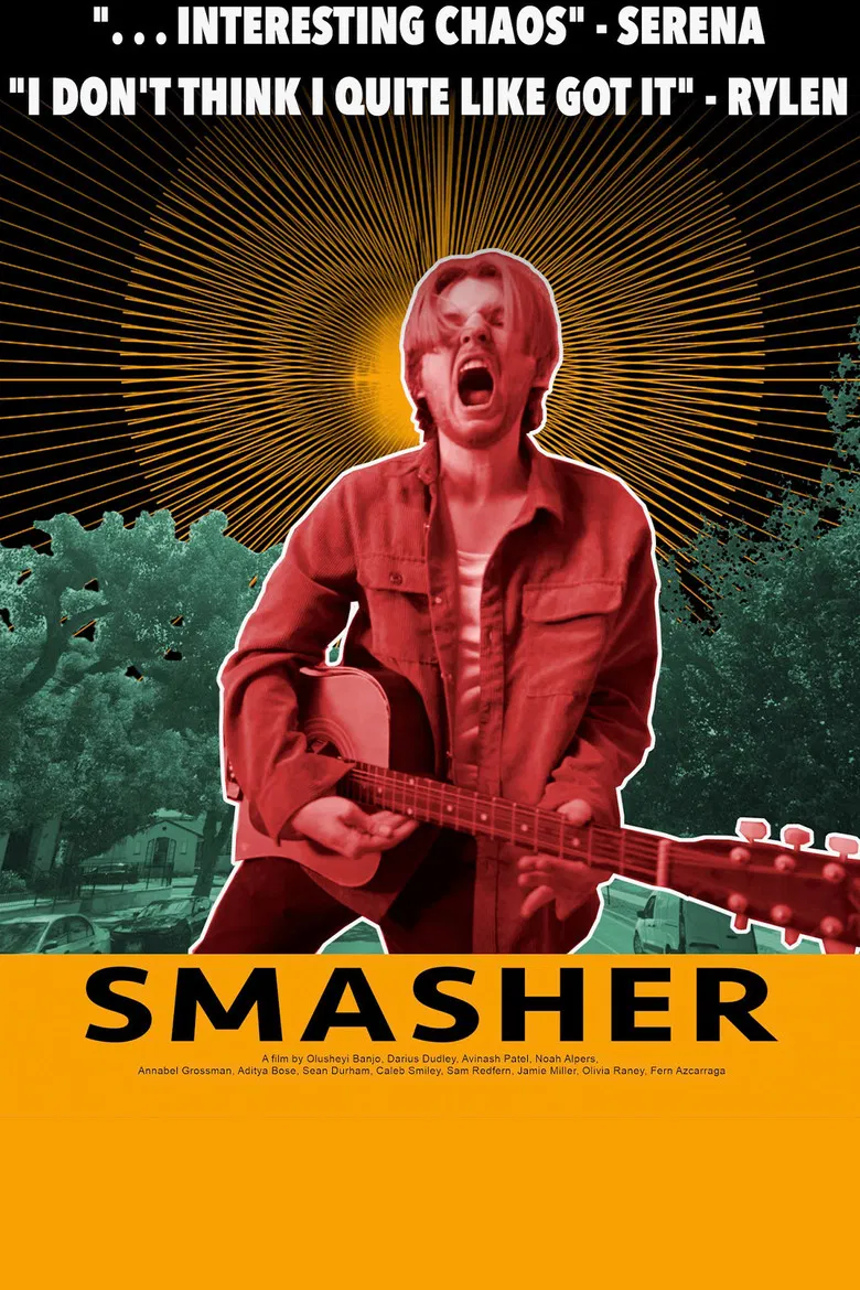 SMASHER poster background