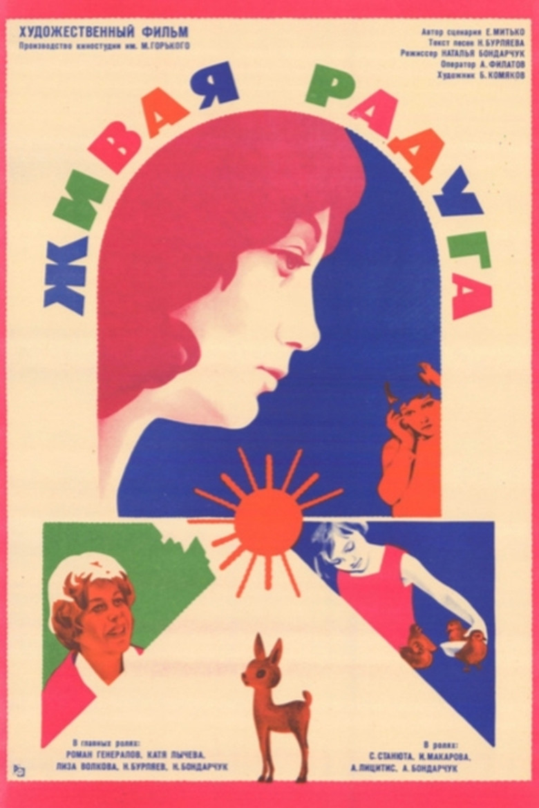 Living Rainbow poster background