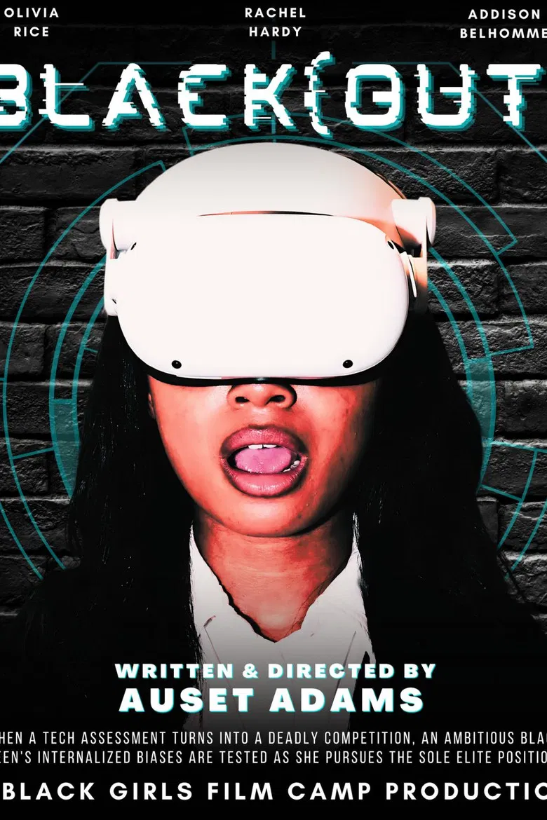 Black(out) poster background