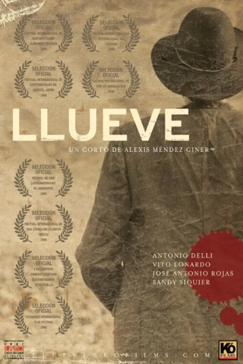 LLueve poster background
