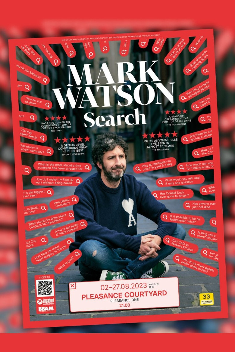 Mark Watson: Search poster background
