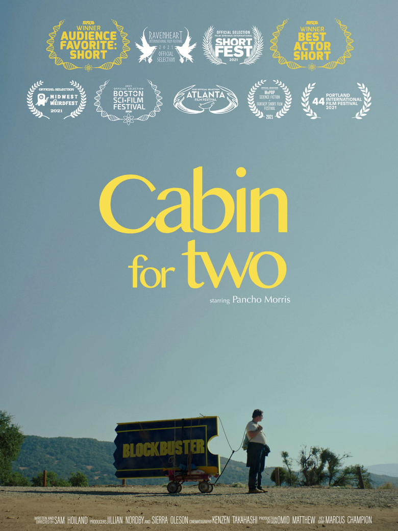Cabin for Two poster background