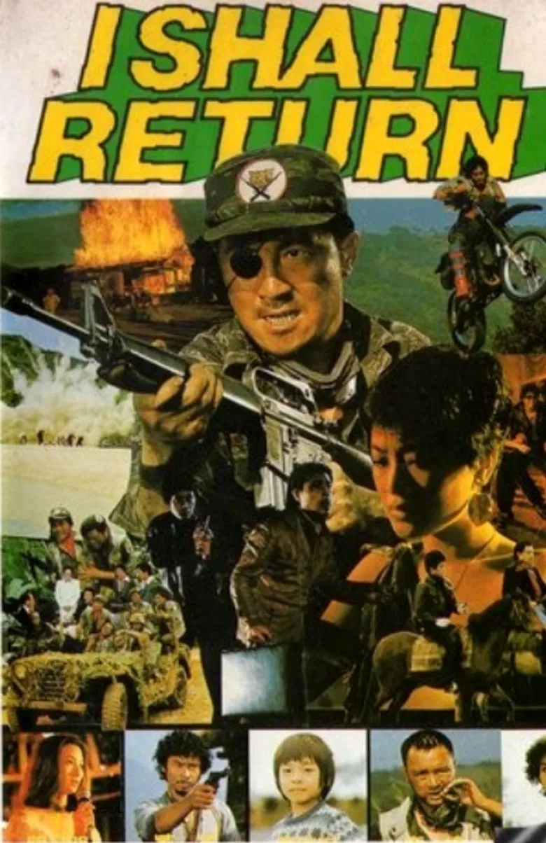 I Shall Return poster background