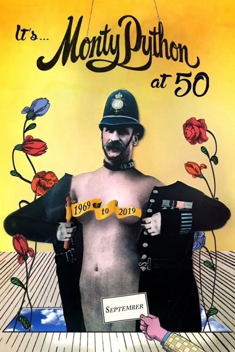 Python at 50: Silly Talks and Holy Grails poster background