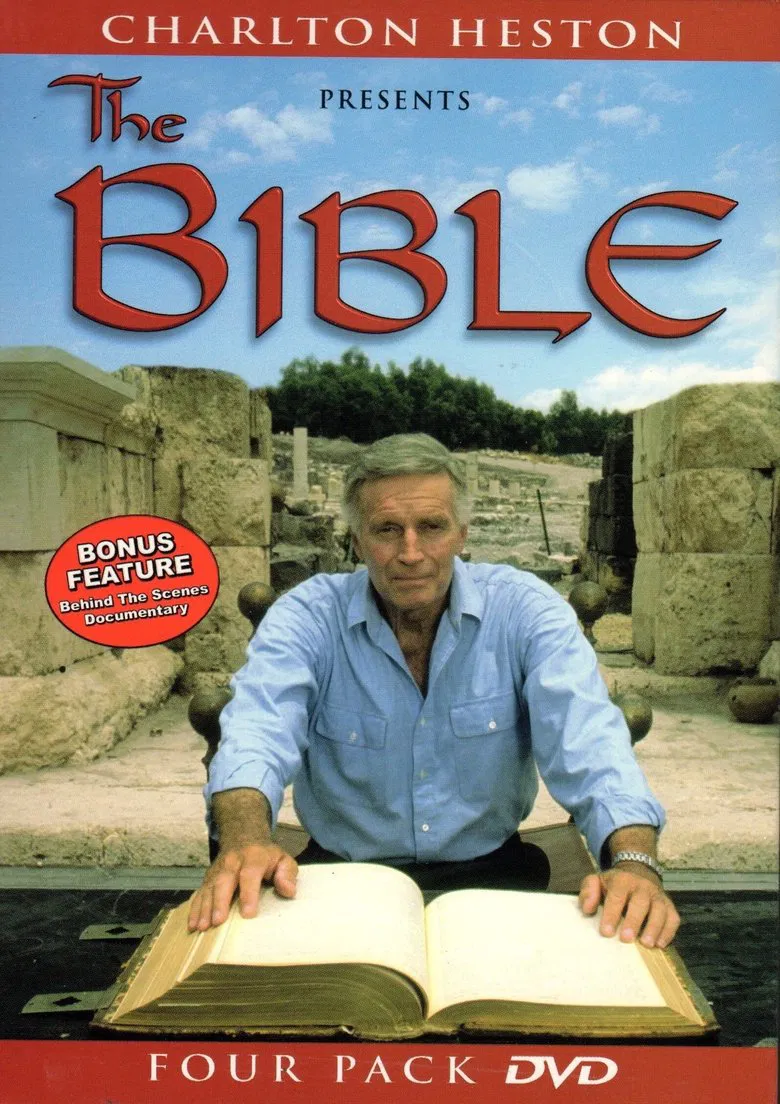 Charlton Heston Presents the Bible poster background