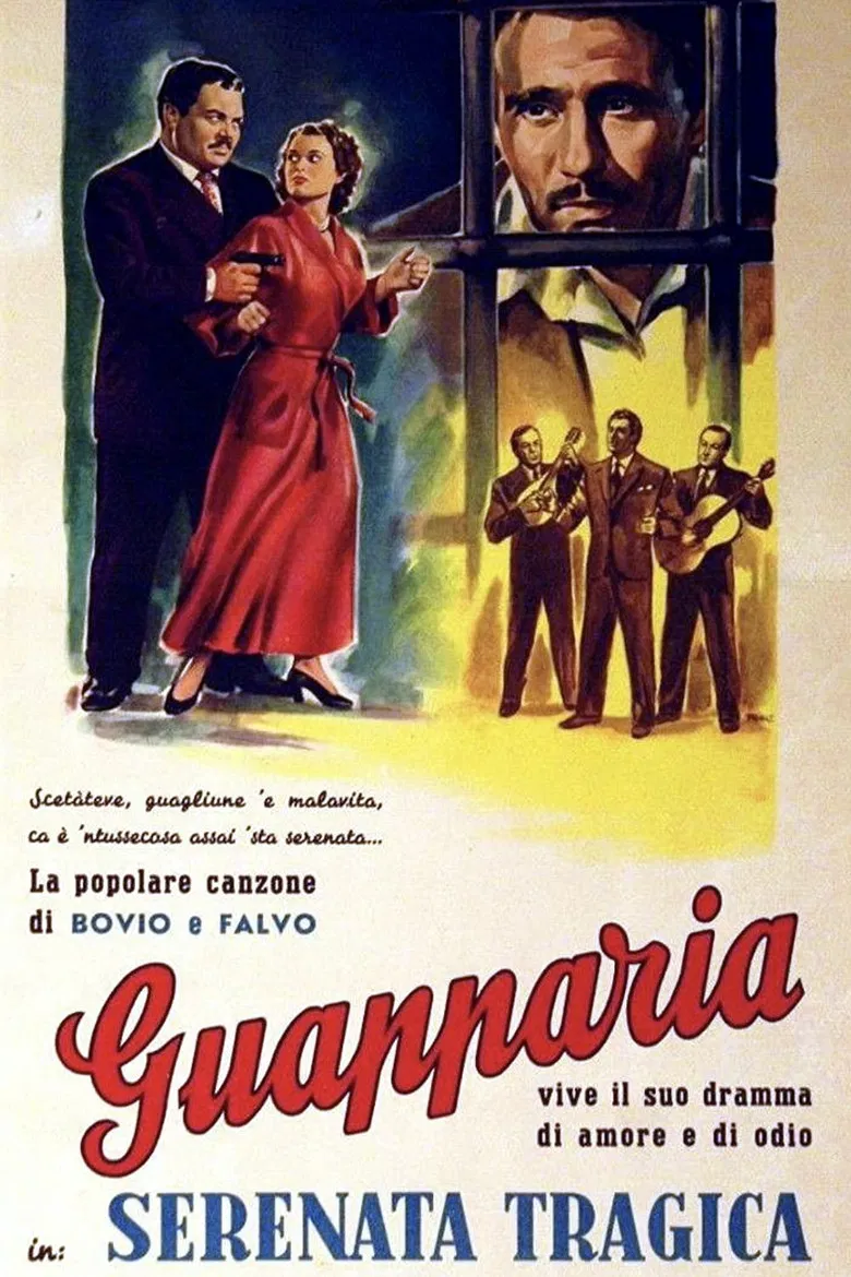 Serenata tragica poster background