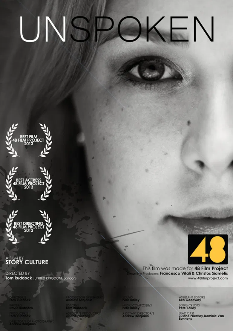 Unspoken poster background