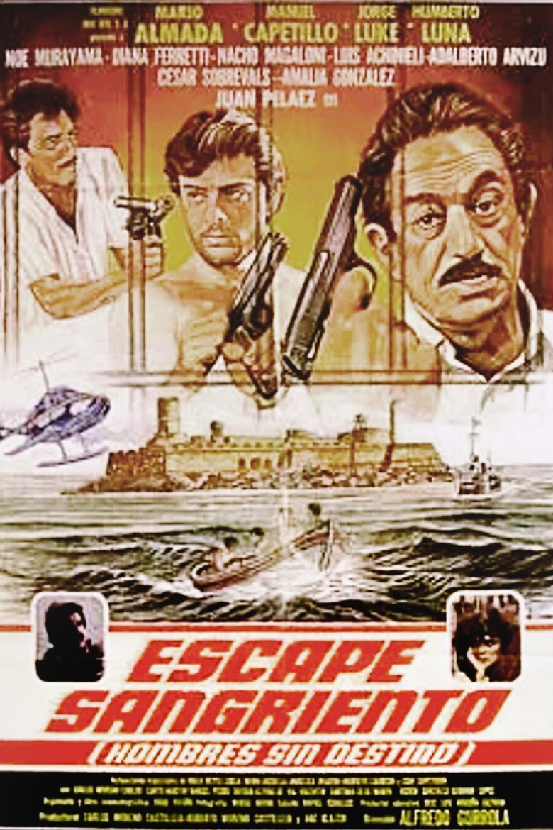 Escape sangriento poster background