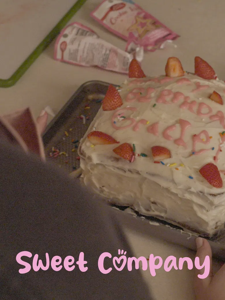 Sweet Company poster background