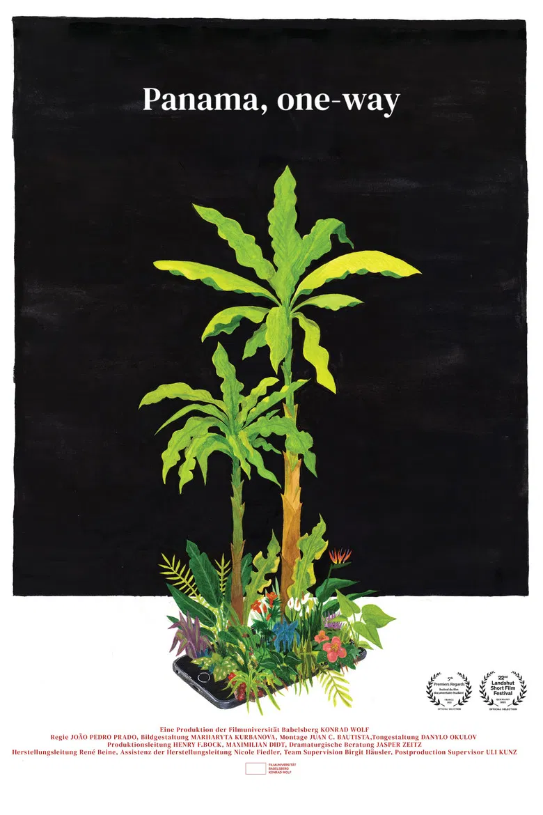 Panama, One-Way poster background