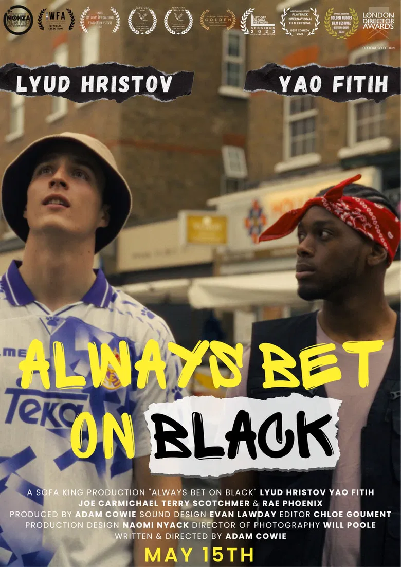 Always Bet on Black poster background