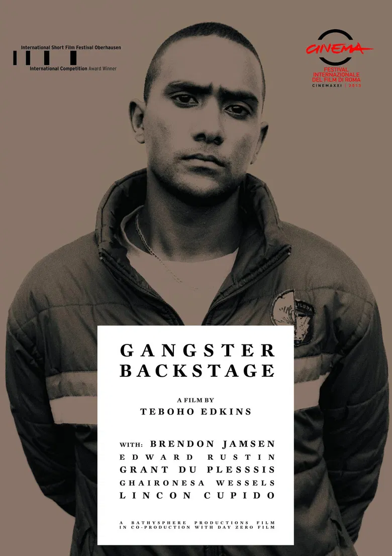 Gangster Backstage poster background