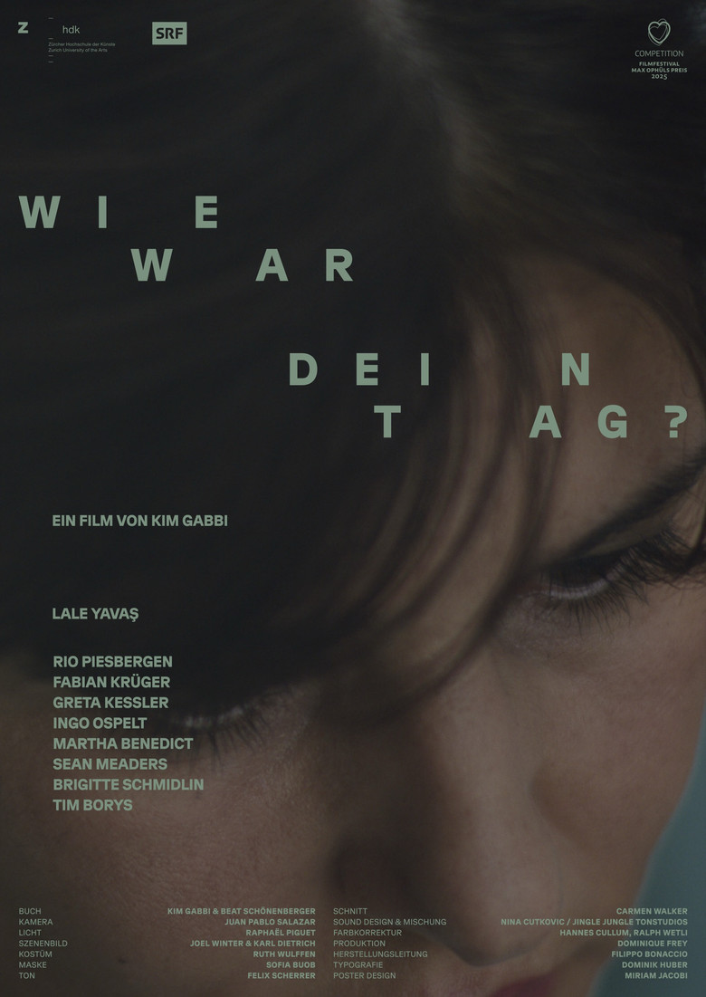 How was your day? poster background