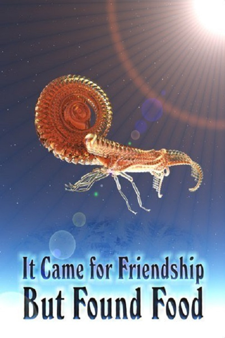 It Came For Friendship But Found Food poster background