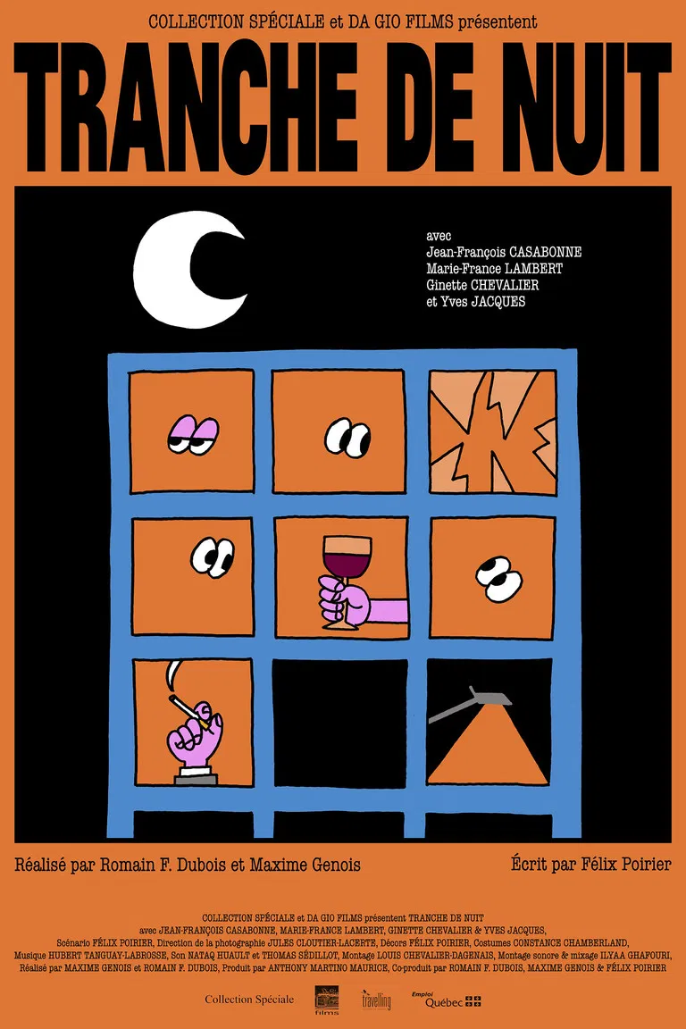 Night Slice poster background