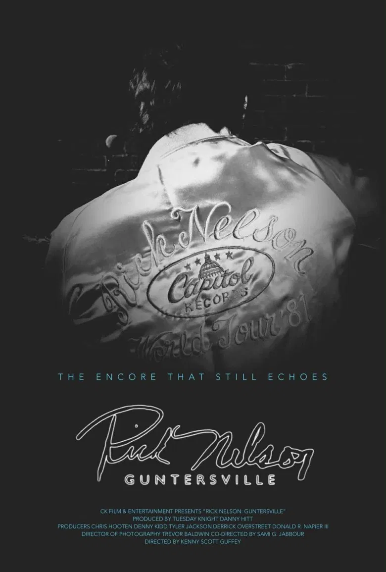 Rick Nelson: Guntersville poster background