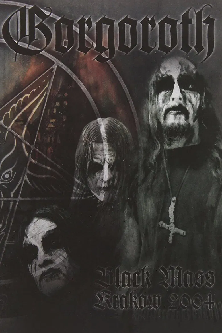 Gorgoroth: Black Mass Krakow 2004 poster background