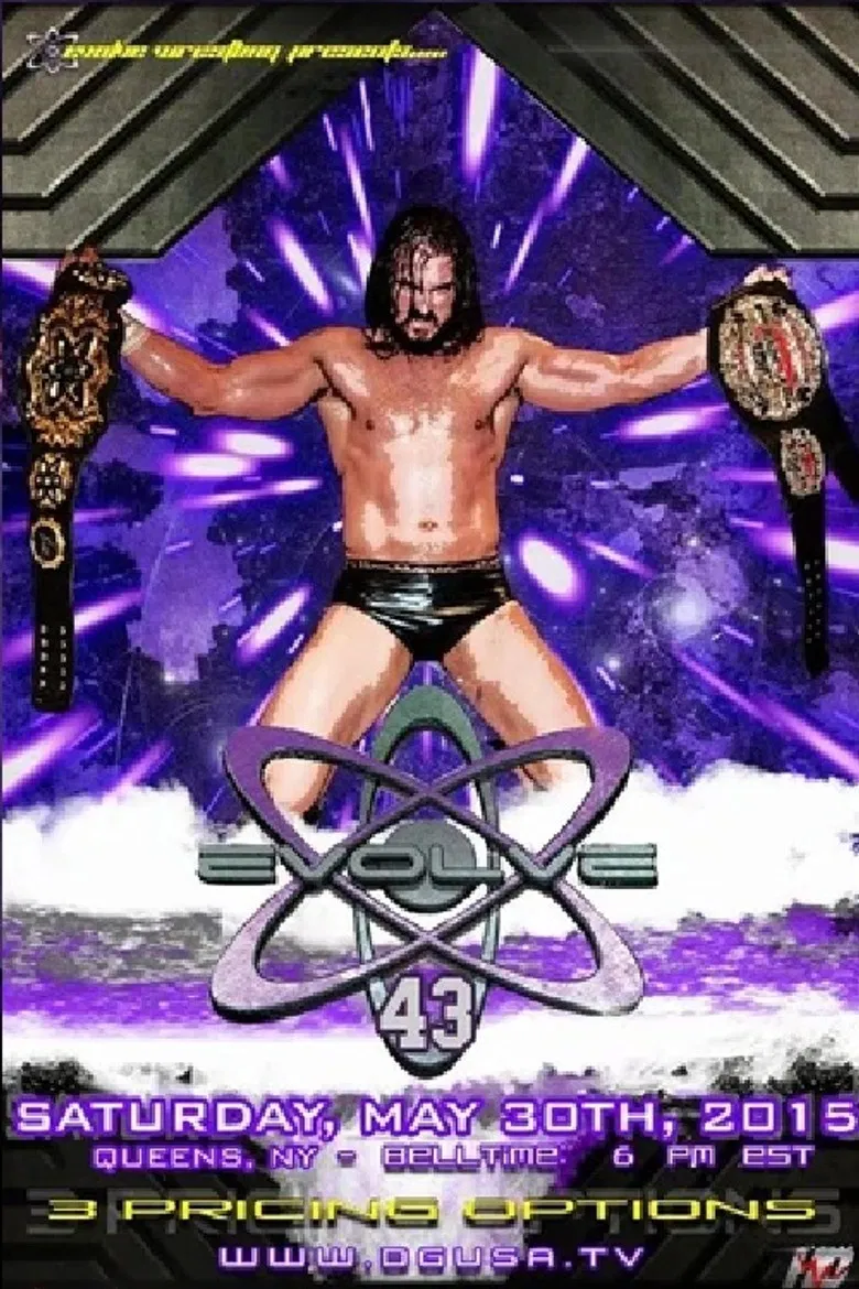 EVOLVE 43 poster background