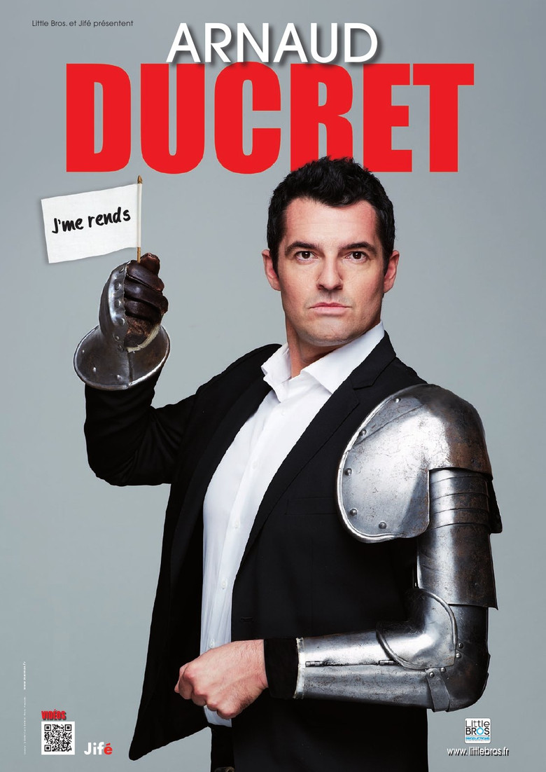 Arnaud Ducret - J'me Rends poster background