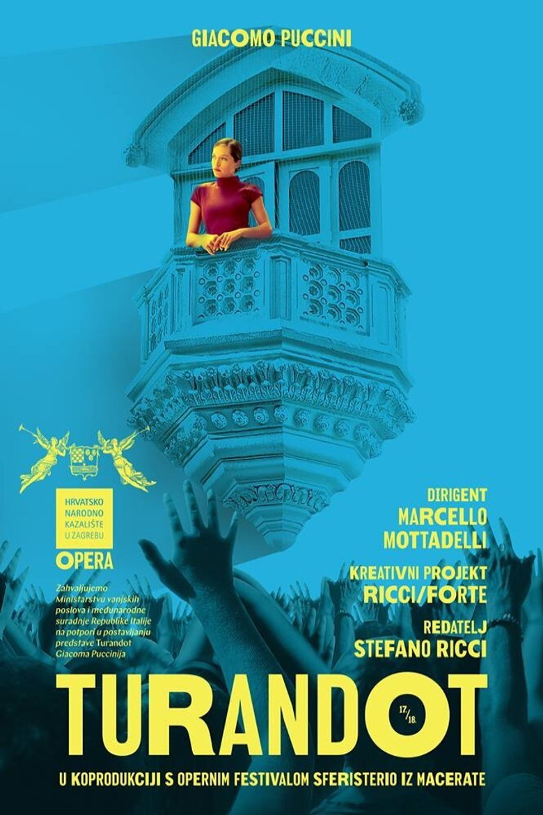 Turandot - Sferisterio Opera Festival in Macerata poster background