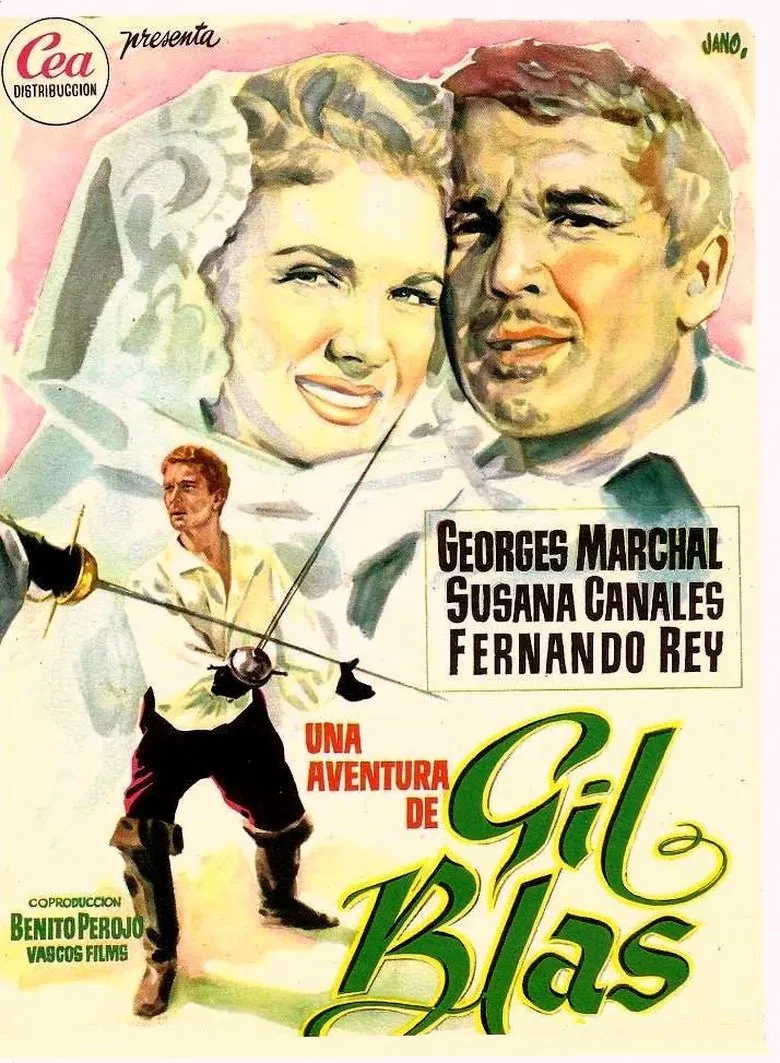 The Adventures of Gil Blas poster background