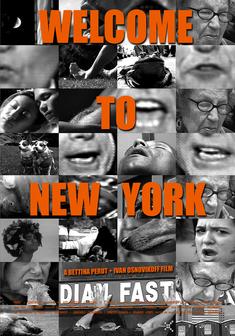 Welcome to New York poster background