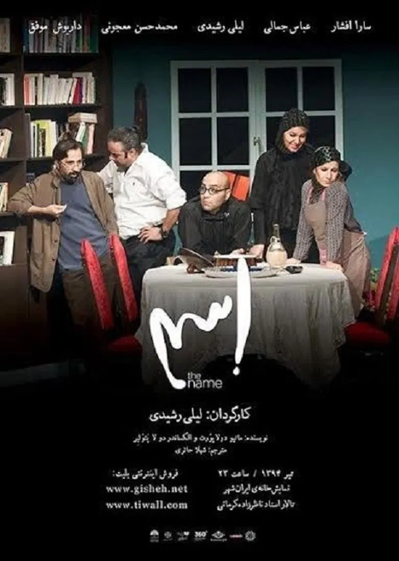 The Name poster background