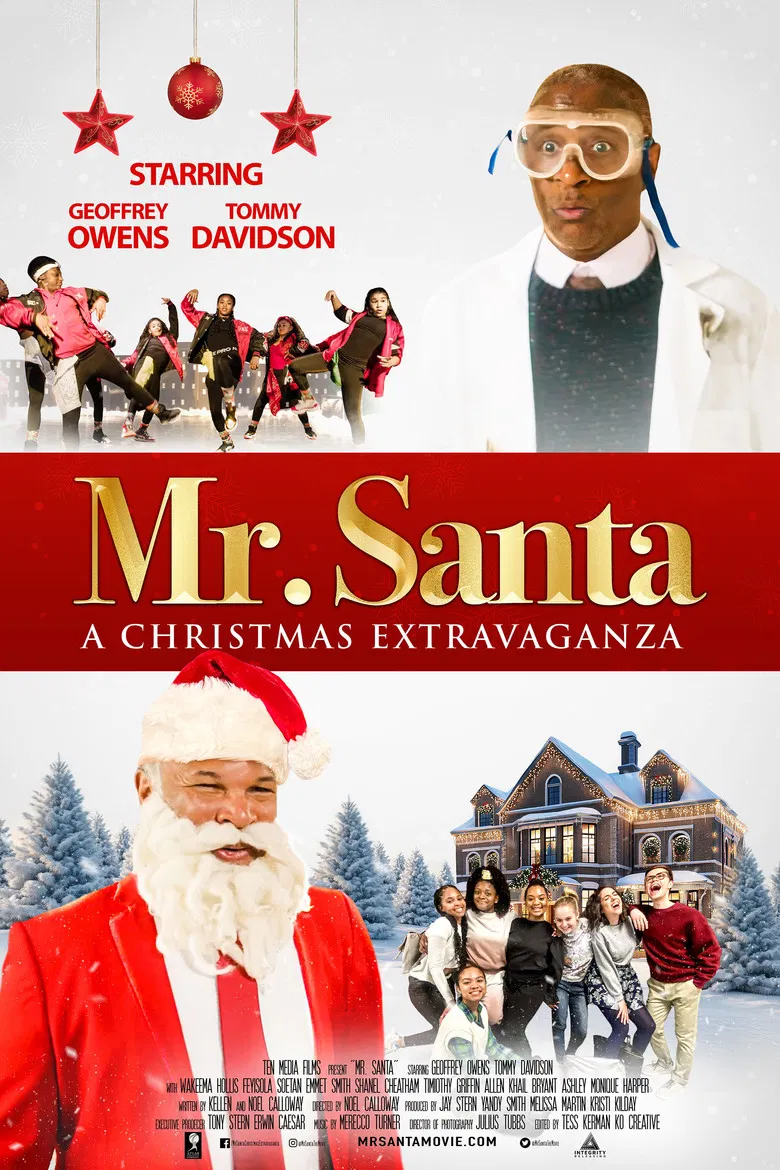 Mr. Santa: A Christmas Extravaganza poster background