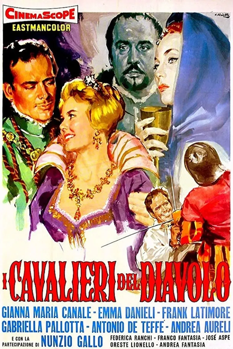 The Devil's Cavaliers poster background