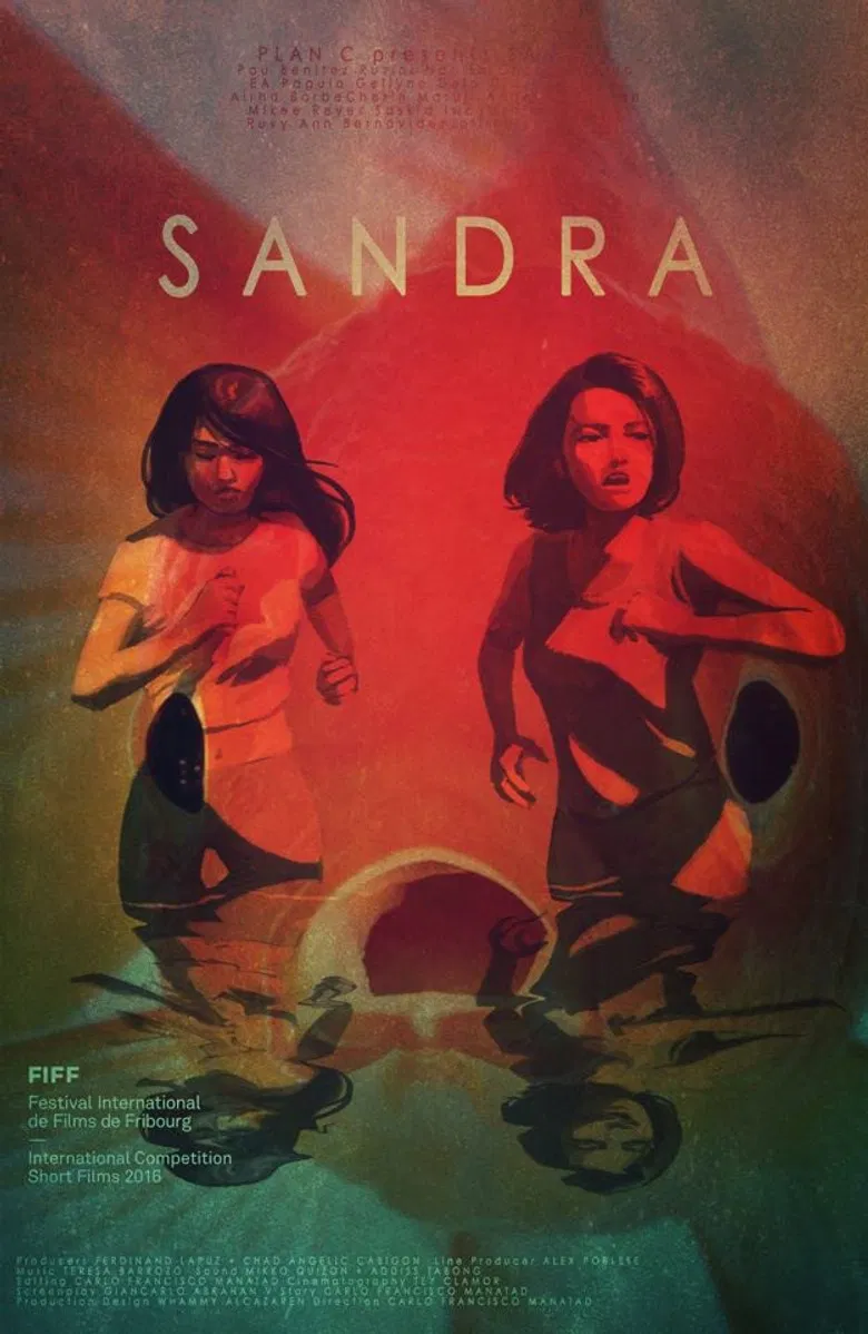 Sandra poster background