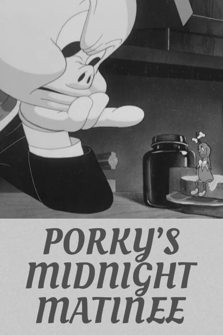 Porky's Midnight Matinee poster background