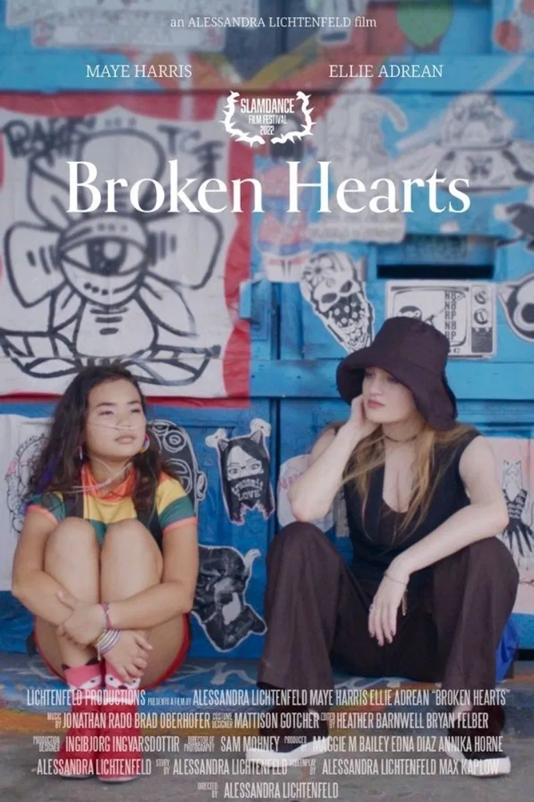 Broken Hearts poster background