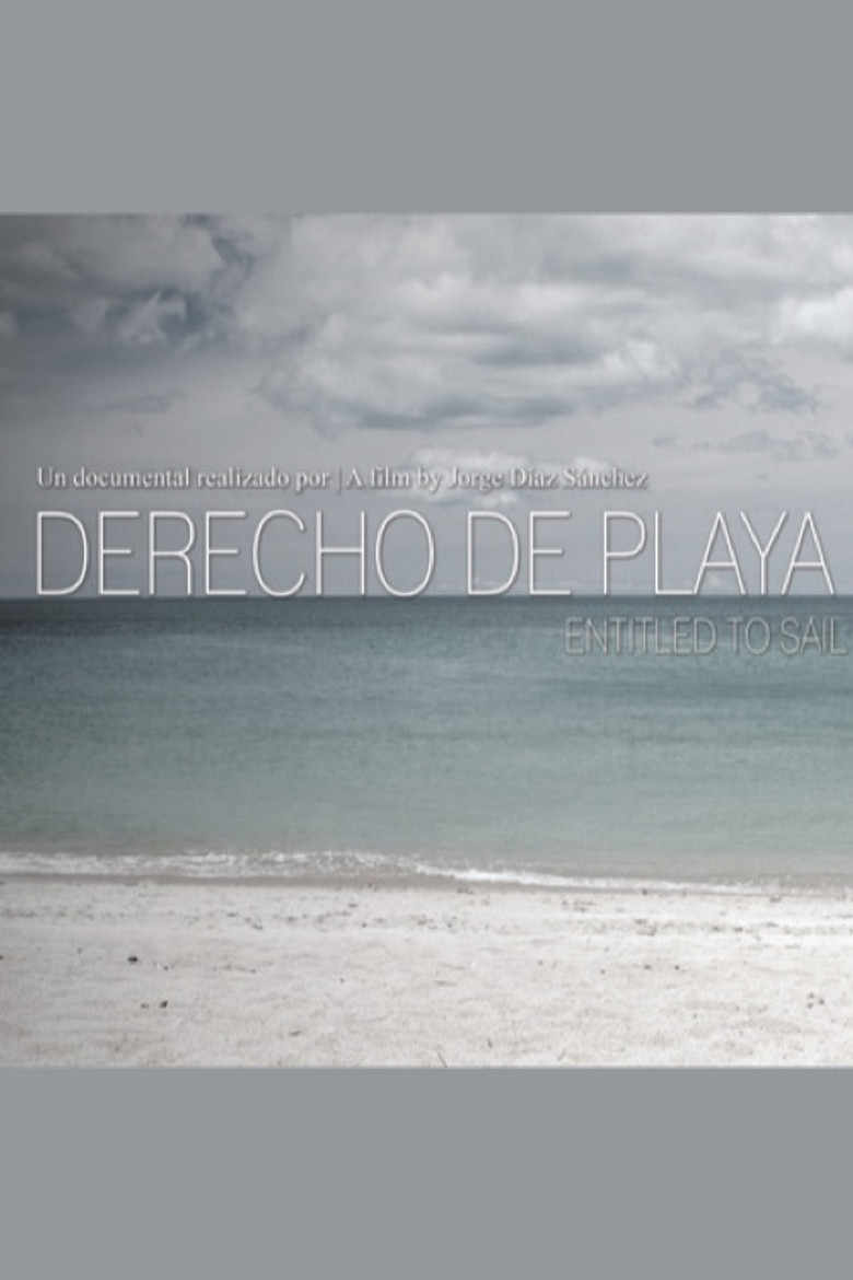 Derecho de playa poster background