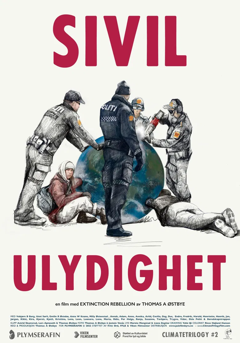 Sivil Ulydighet poster background